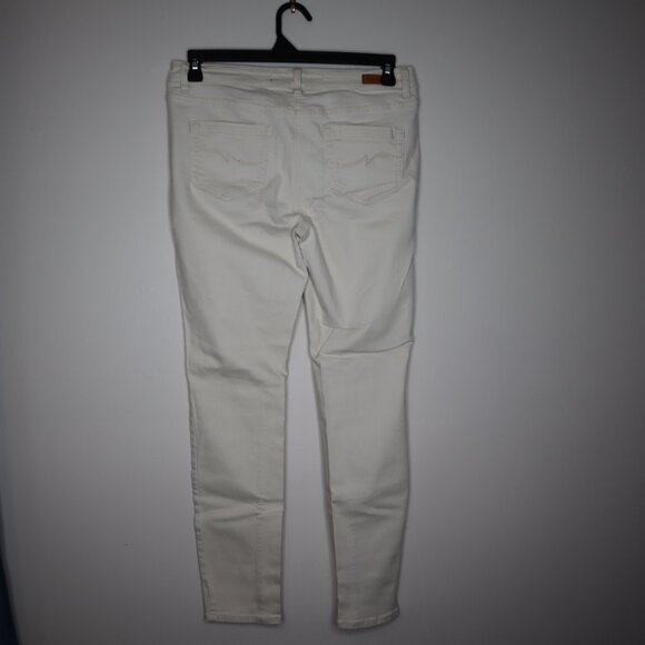 Next Jeans Couture Collection, Skinny fit, Size 12, Regular Length, Cream Color - Picture 2 of 5